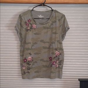 Camo tee